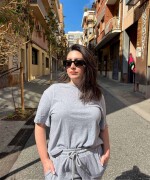 Polo Manga Corta Boxy Mujer Classic Grey Heather