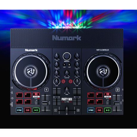 CONTROLADOR DJ NUMARK PARTY MIX LIVE CONTROLADOR DJ NUMARK PARTY MIX LIVE
