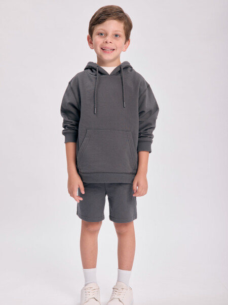 Short deportivo Gris