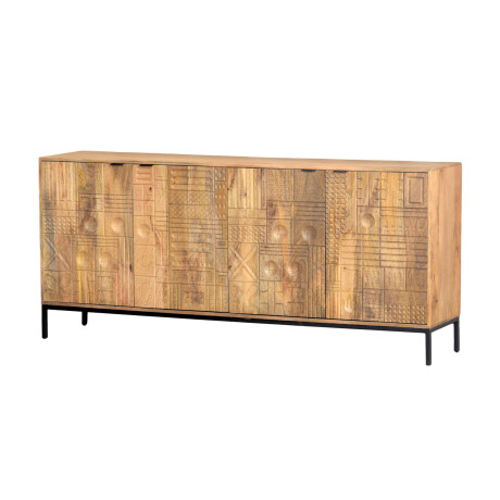 APARADOR MADERA-DE-MANGO NATURAL-BEIGE KANPUR