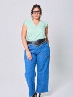 Blusa Beti Verde rayas