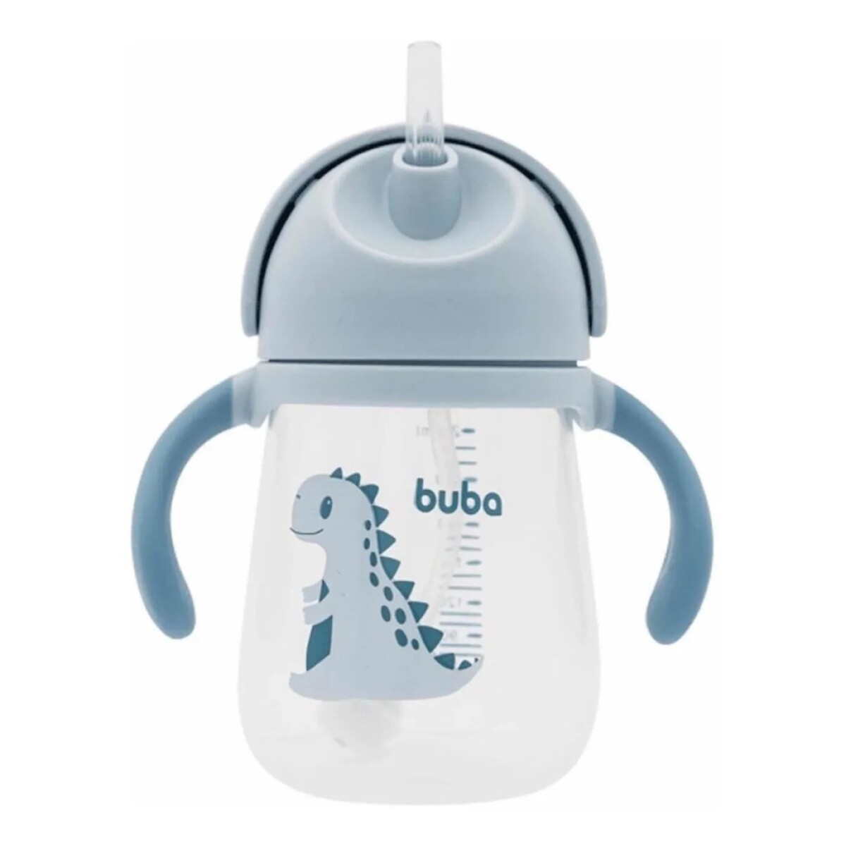 Vaso BUBA anticolico sorbito DINO - dino celeste clasico 