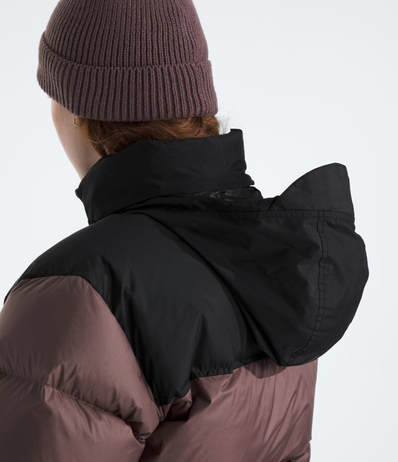 Campera de Pluma 1996 Nuptse mujer Tawny Quartz/tnf Black