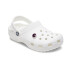 Jibbitz Silver Purple Stud Multicolor
