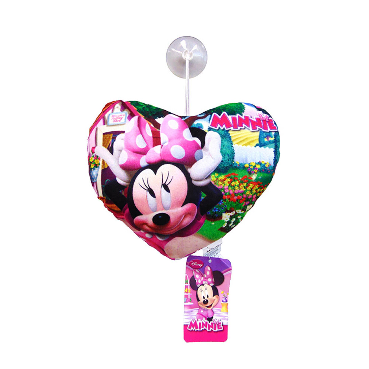 Almohadón Relleno Colgante con forma de Corazón 20 cm Minnie 