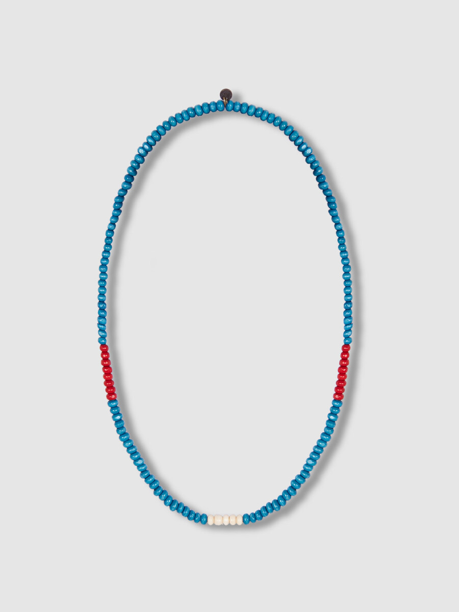 Collar De Bolitas De Colores Verde Nuevo