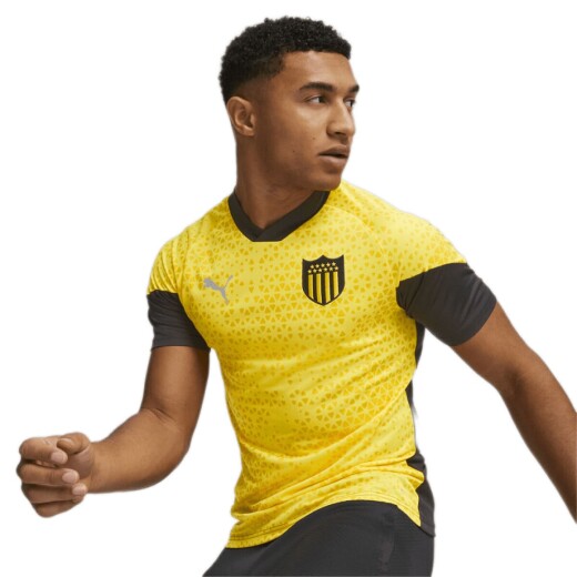 Camiseta Puma Peñarol CAP Trainning Jersey Amarillo-Negro S/C