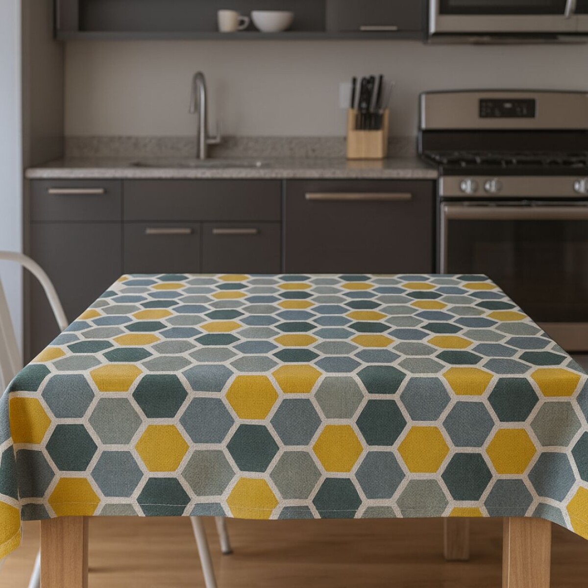 MANTEL RECTANGULAR DE ALGODON 220X140CM 