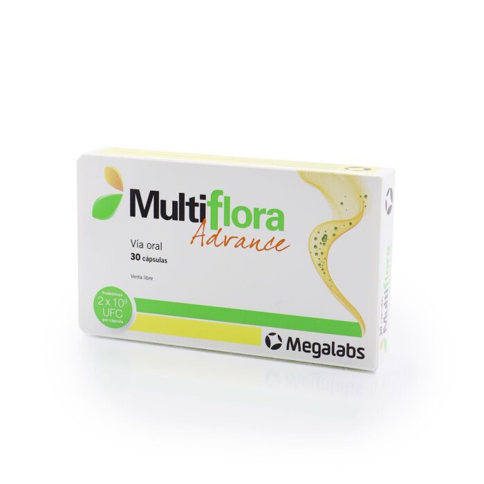 MULTIFLORA ADVANCE CJ X 30 CAPS. única