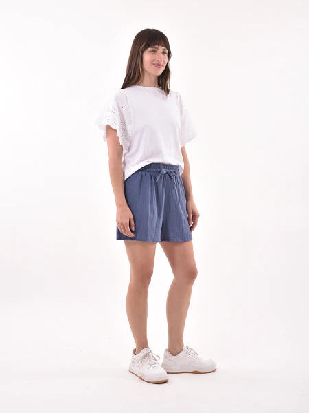 SHORT VENECIA AZUL OSCURO