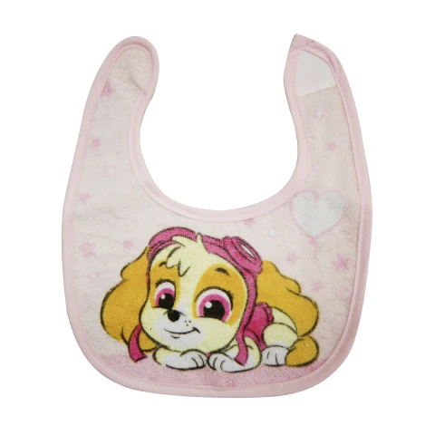 Babero para Bebés Chico Paw Patrol 21 x 18 cm ROSA