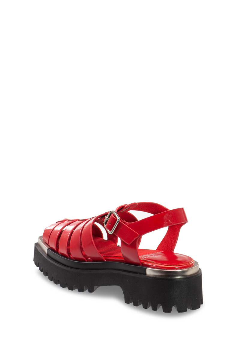SANDALIA LAFAYETTE Rojo