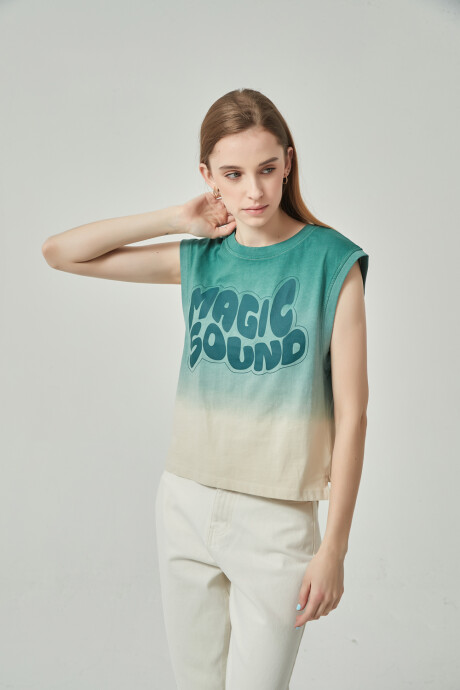 Musculosa Cirsium Estampado 1