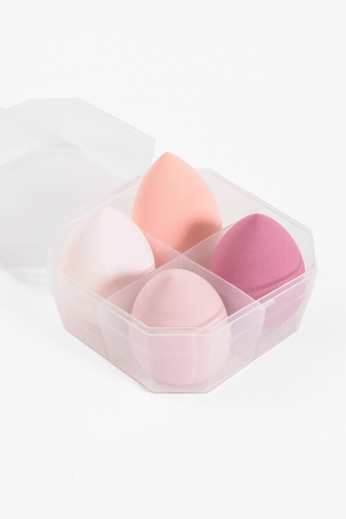 Set de esponjas faciales rosado
