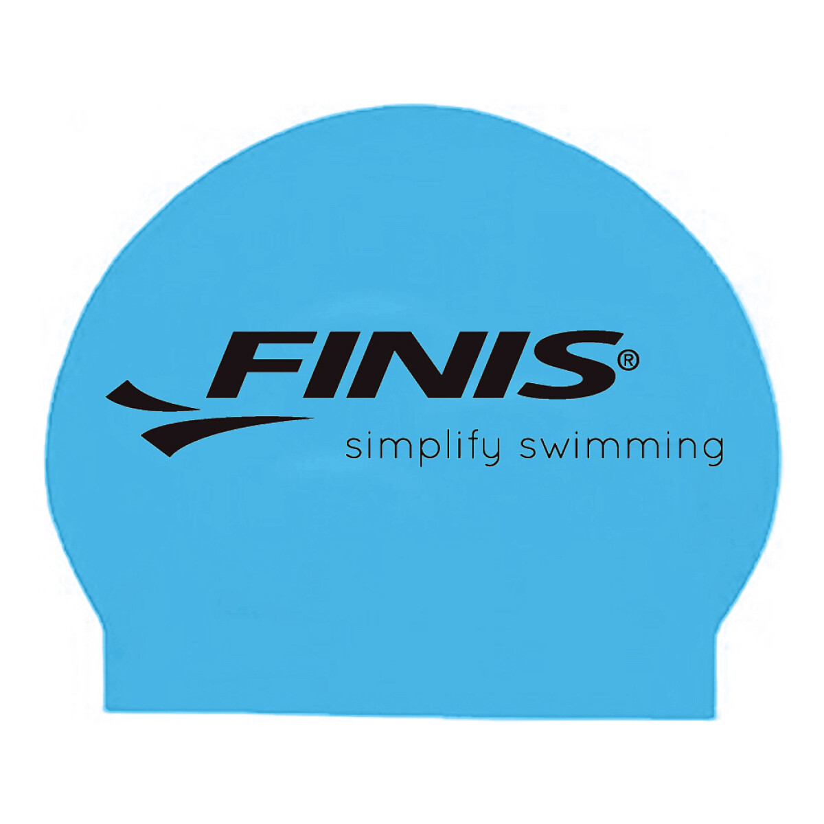 Finis - Gorra de Natación 125.019.203 - Ideal para Entrenamiento. 100% Latex. Universal, Adulto. 