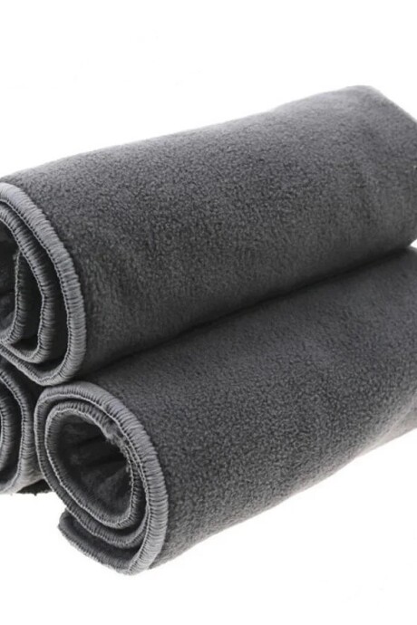 3 Insertos De Carbon Bambú 4 Capas Para Pañales De Tela 3 Insertos De Carbon Bambú 4 Capas Para Pañales De Tela