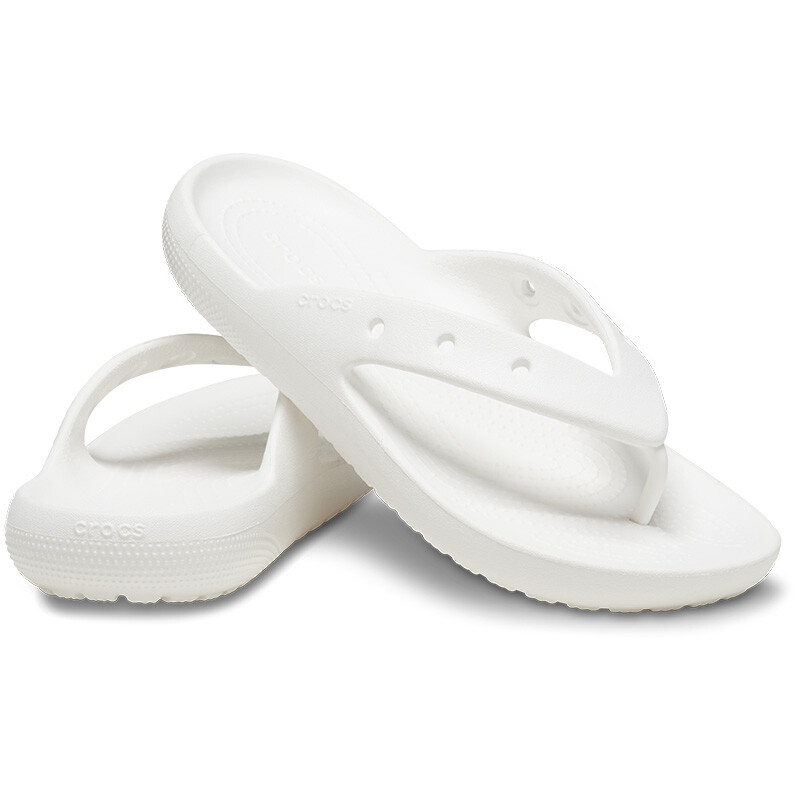 Ojotas Crocs Classic Flip Blanco