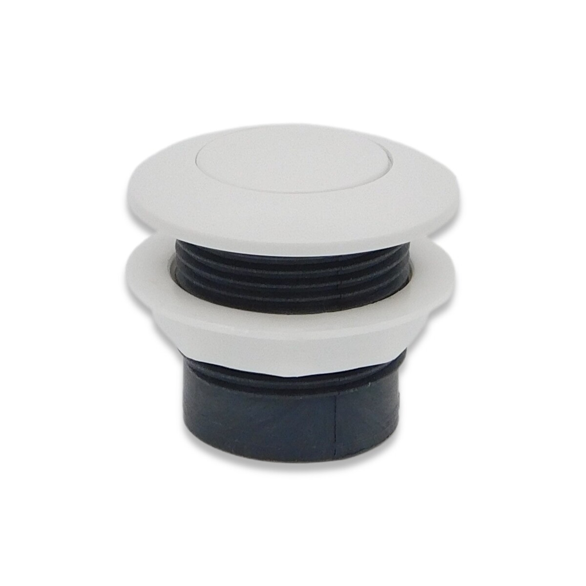 Botón superior blanco 38mm 