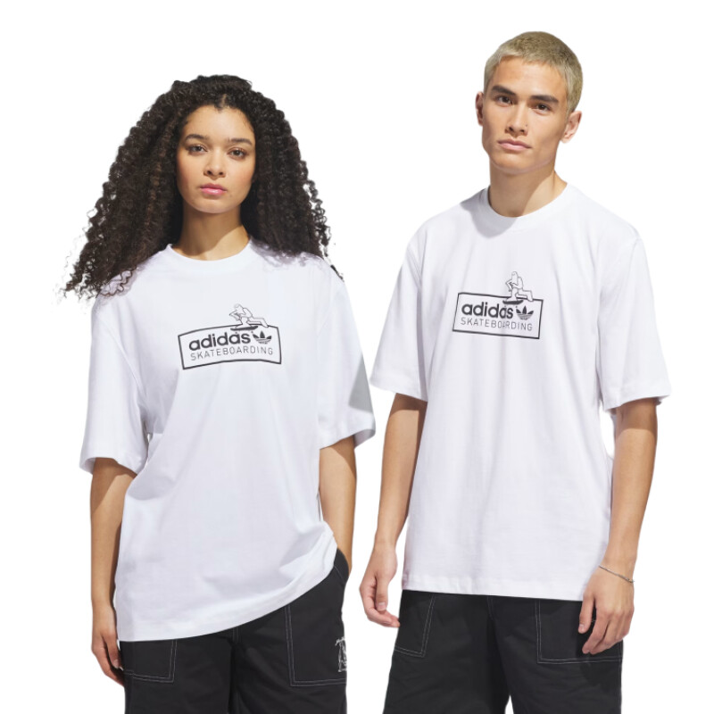 Remera Adidas Gonz Gra Tee 3 - Blanco Remera Adidas Gonz Gra Tee 3 - Blanco