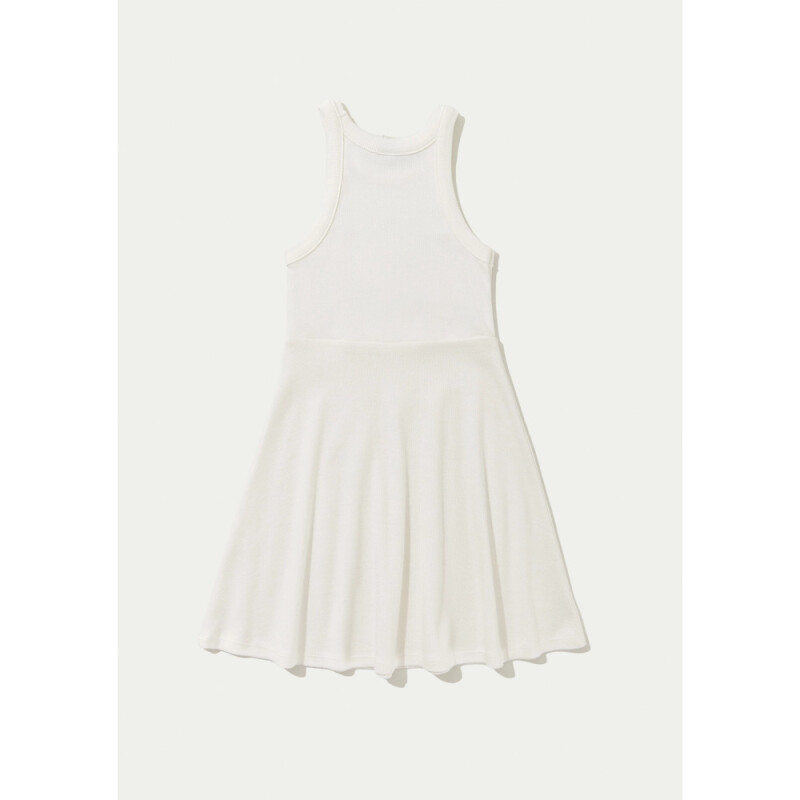 VESTIDO CURTO FEM BEGE CLARO