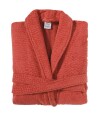 Bata Baño Velour Perola Dohler Algodón Talle M - G Terracota