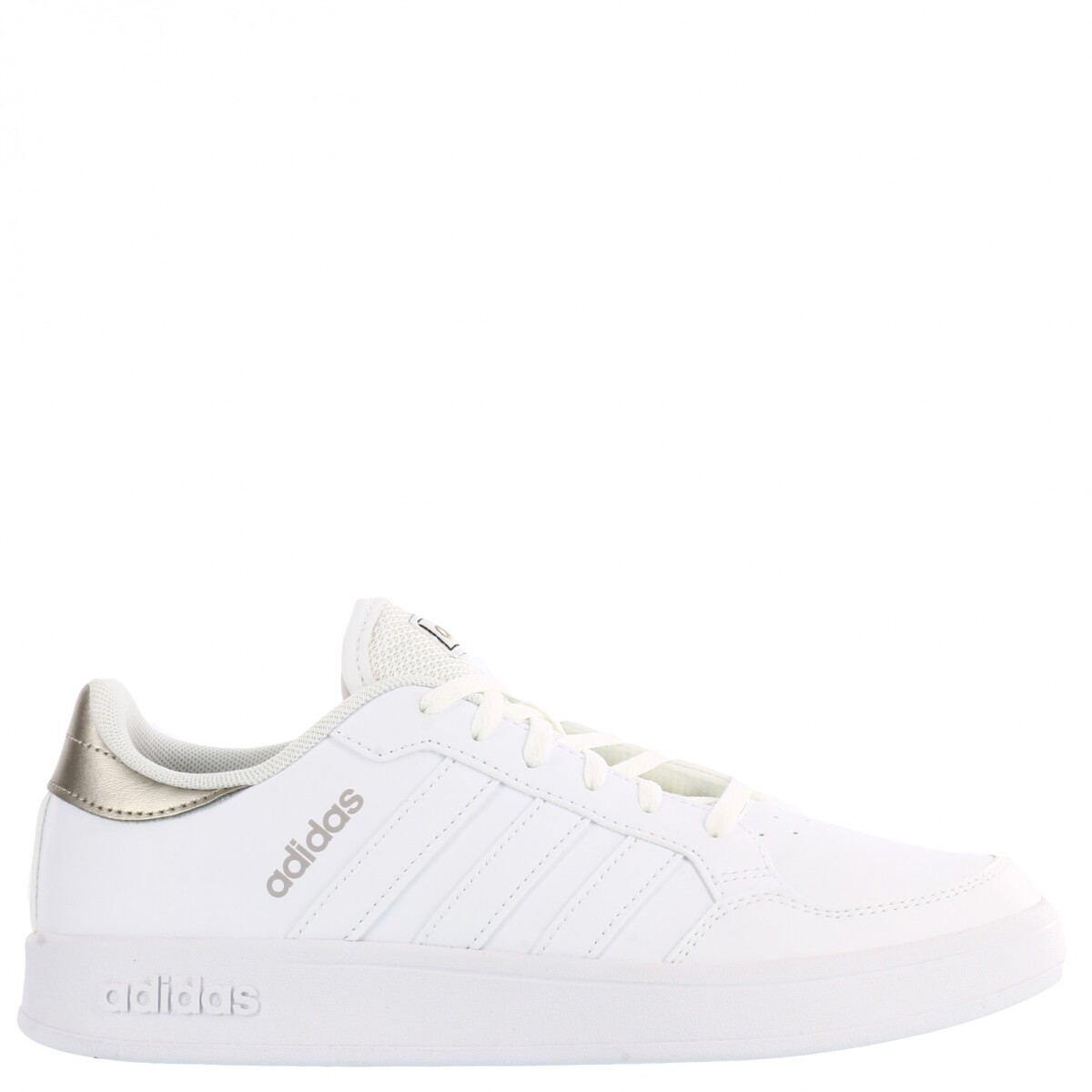 Championes de Mujer Adidas Tennis Breaknet Adidas - Blanco Metalizado 