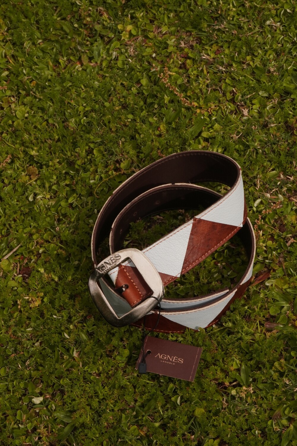 Ajedrez Belt Celeste / Marrón