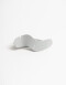 Broche Acrilico Broche Formato Wavy Moda De Actilico. - Gris Claro