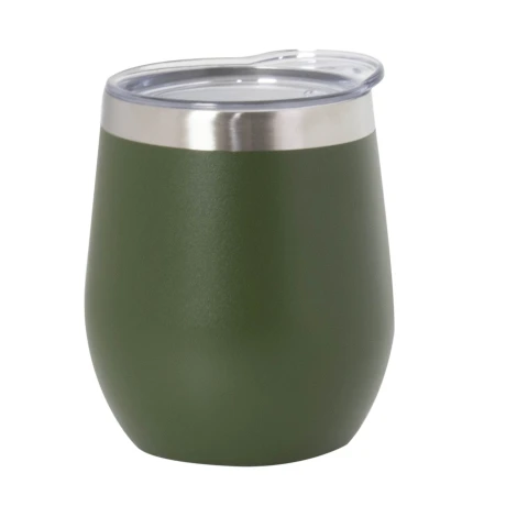 Mate de Acero Inoxidable 230ML con Tapa VERDE