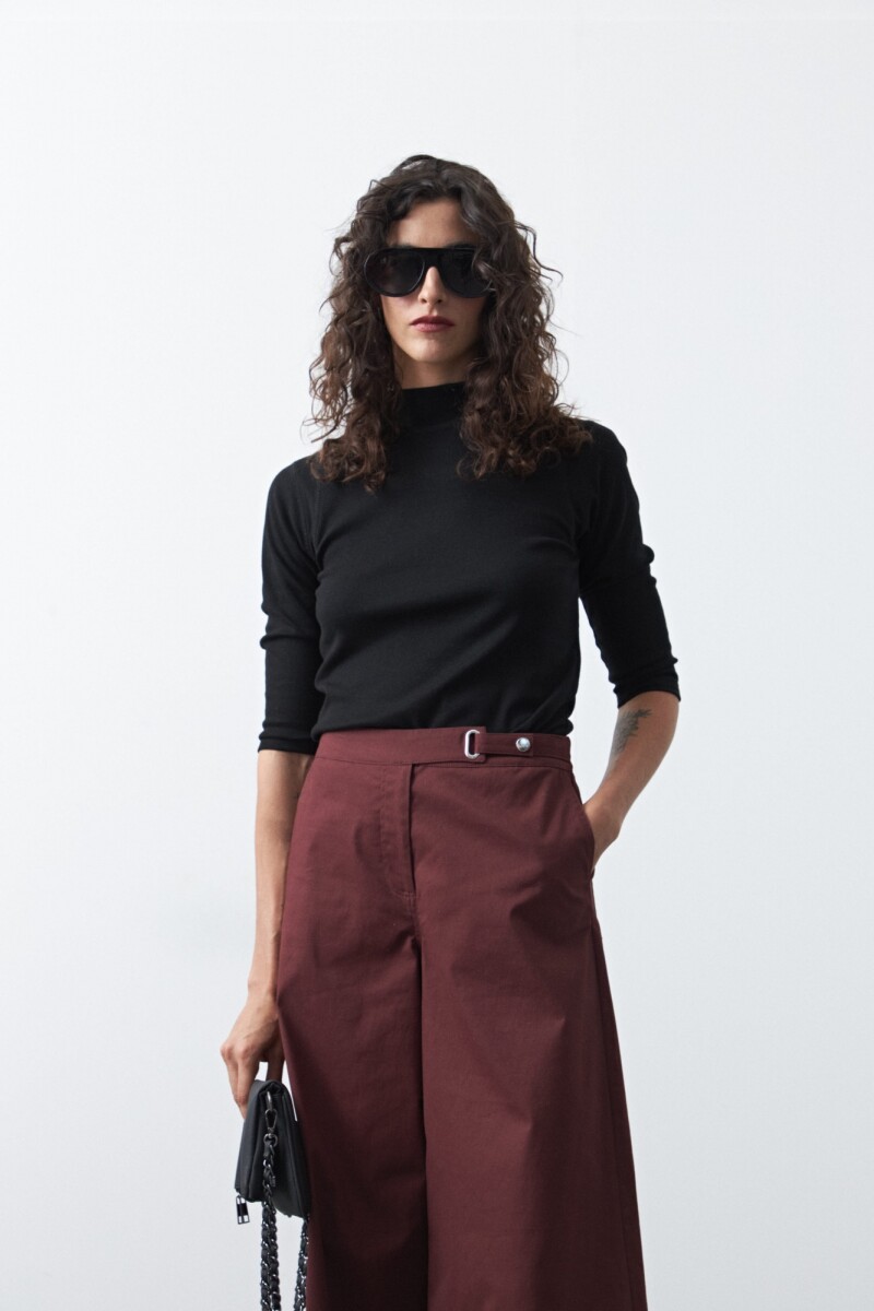 PANTALON LOUIZI Bordó