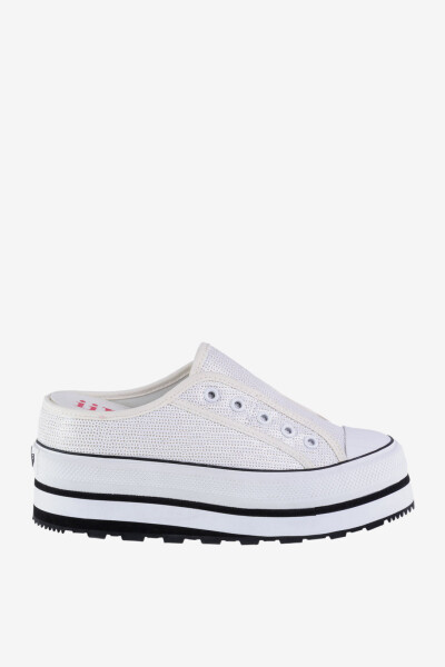 ZAPATILLA OLD SCHOOL - SLIPPER Blanco