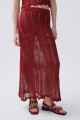 Falda Cherry Rojo