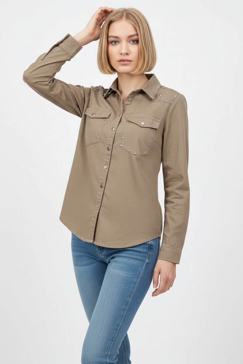 Camisa Totus - Taupe Claro 