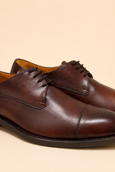 Zapato Vestir Premium Marron