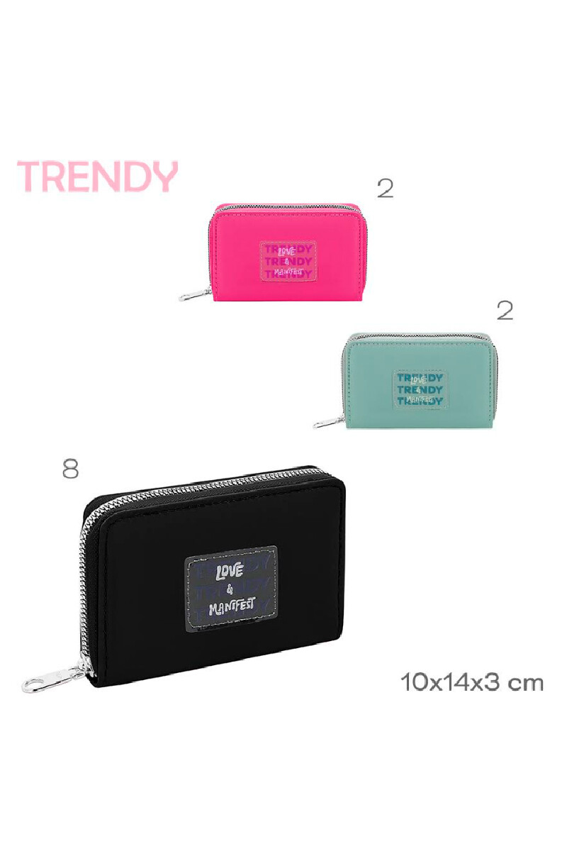 Billetera Trendy Fucsia