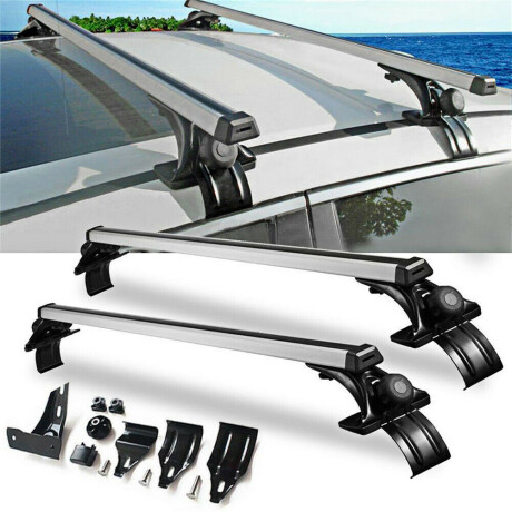 RACK PORTA EQUIPAJE - ALUMINIO UNIVERSAL AUTOS SIN GOTERO 3 CHAPAS WESTON RACK PORTA EQUIPAJE - ALUMINIO UNIVERSAL AUTOS SIN GOTERO 3 CHAPAS WESTON