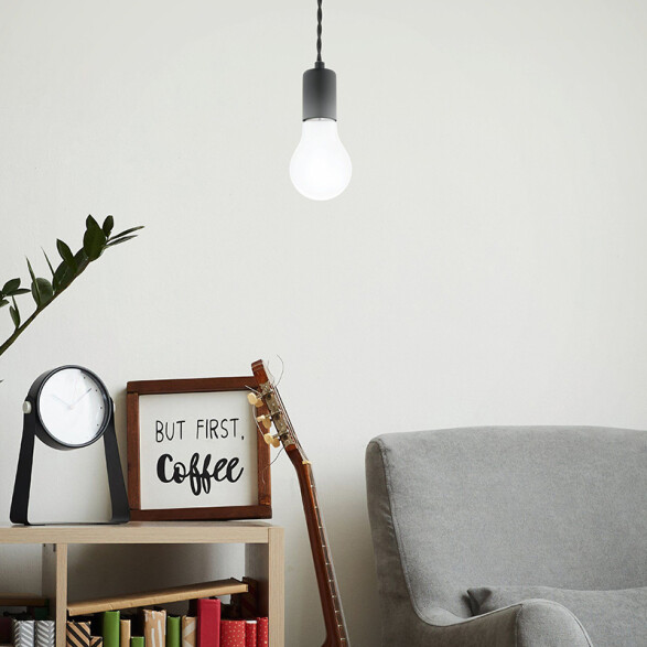 Lámpara LED bulbo opal A60 9W E27 cálida 1055Lm EG5246