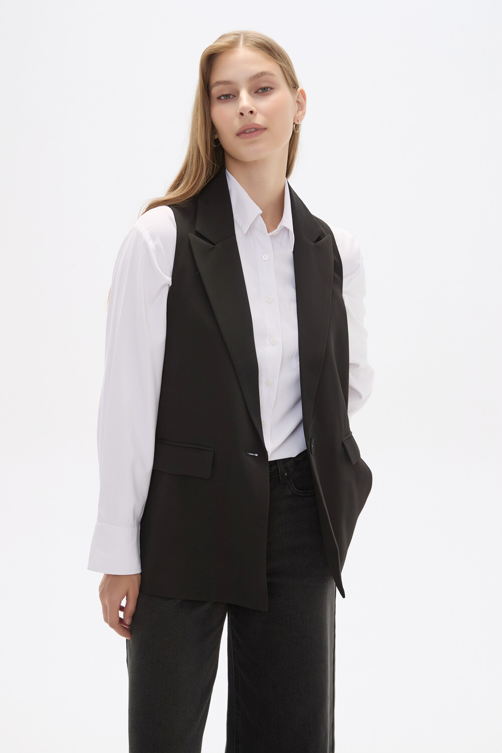 Chaleco Etiquett Negro