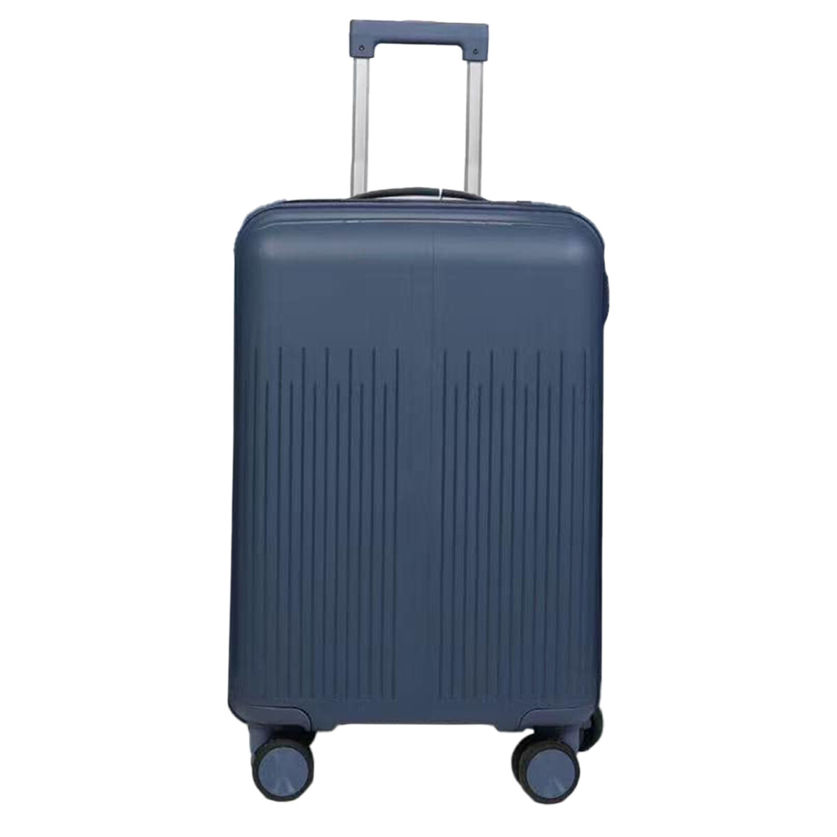 Valija Grande Rígida Cierre Expandible Candado Ruedas 360° - Azul 