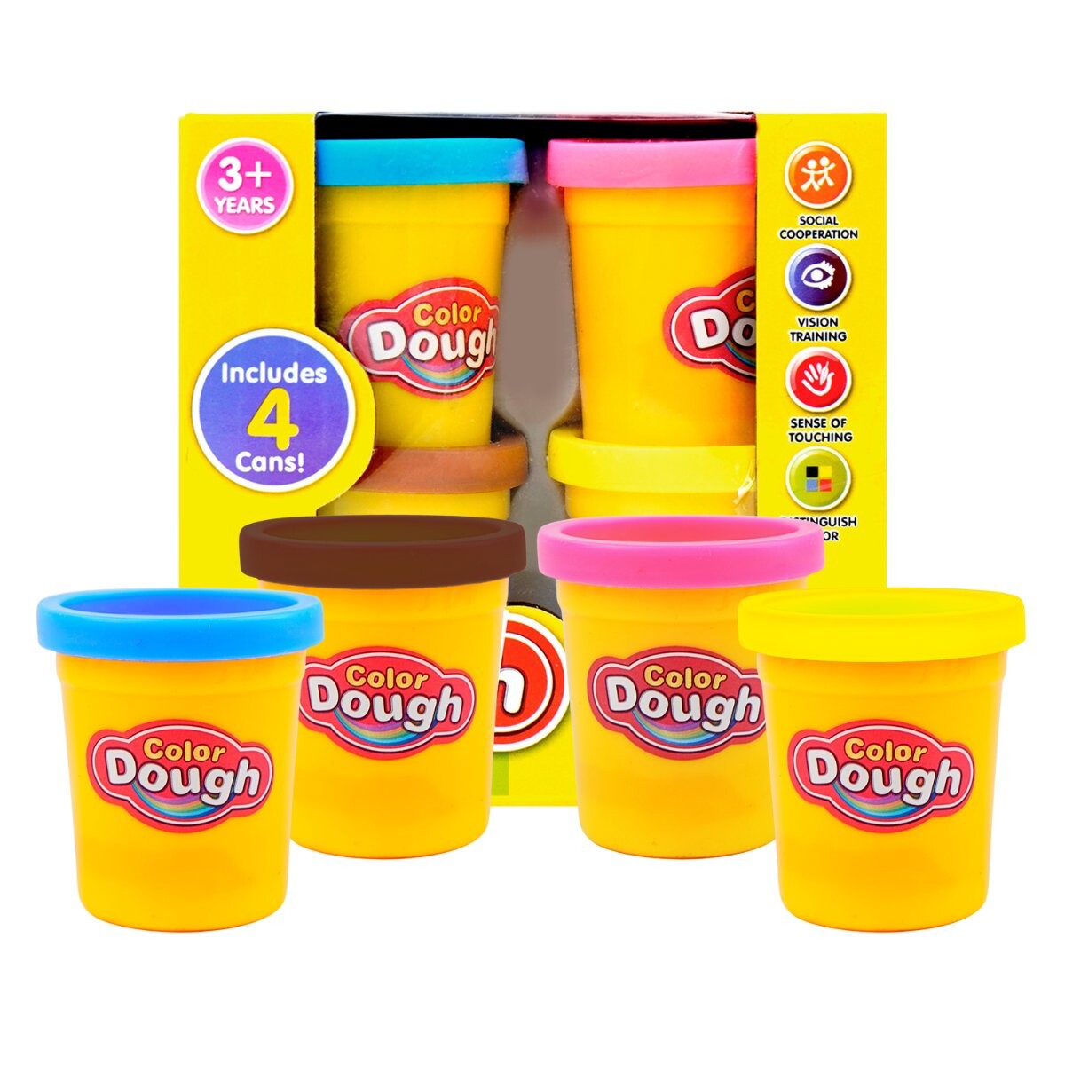 Set de 4 plasticinas 
