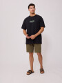 T-SHIRT FURTADO RUSTY Negro