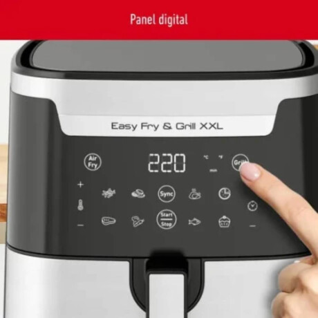 Freidora De Aire Moulinex Easy Fry & Grill Xxl 6.5Lts Gris Oscuro 6.5Lts Gris Oscuro