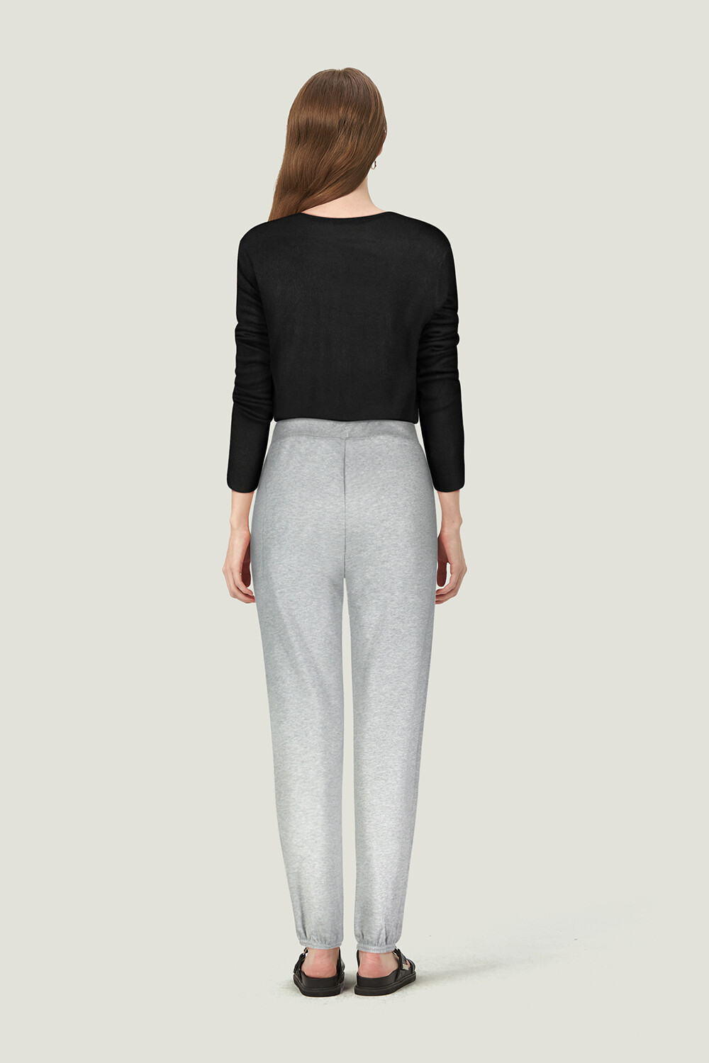 Pantalon Hunedoara Gris Melange