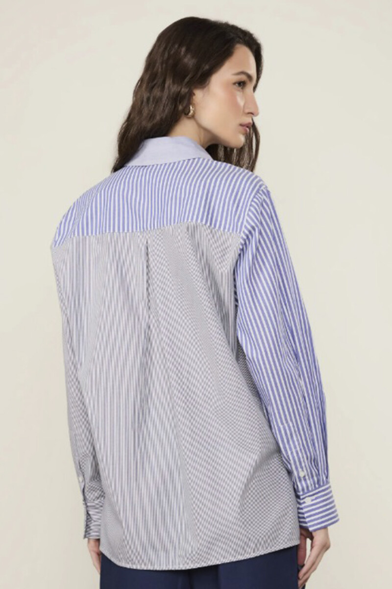 CAMISA Celeste