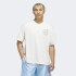 Remera Adidas Basketball Blanco