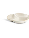 Bowl JENSEN Ø22xA4cm blanco Bowl JENSEN Ø22xA4cm blanco