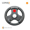Disco Pesa Olímpica Recubierta Lumax con 3 Agarres 5KG Disco Pesa Olímpica Recubierta Lumax con 3 Agarres 5KG