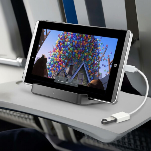 Adaptador Usb HP Tipo C Hub Laptop Notebook Alta Velocidad Color Blanco