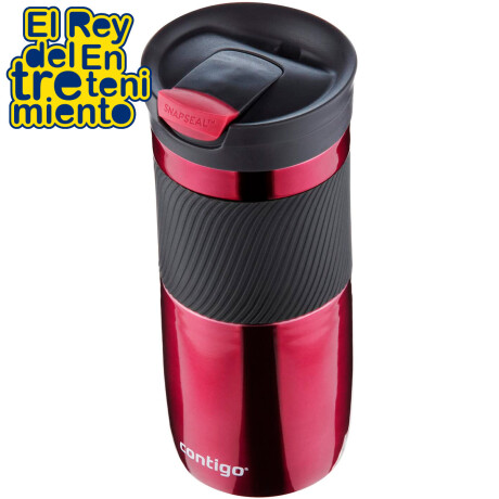 Botella Térmica Acero Inoxidable Contigo Byron 591ml Bordó