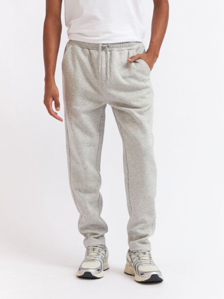 JOGGER LIMONERO GRIS MELANGE
